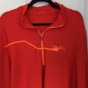 Men's Spyder Zippered Long sleeve (Large)
